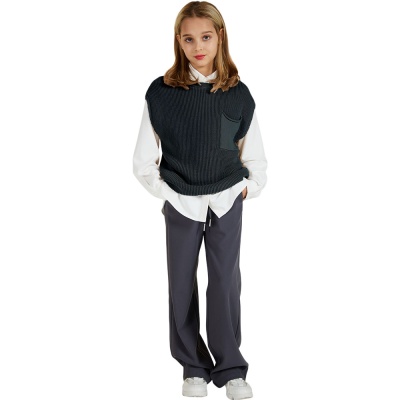 Жилет школьный Deloras 63950M чёрный 02