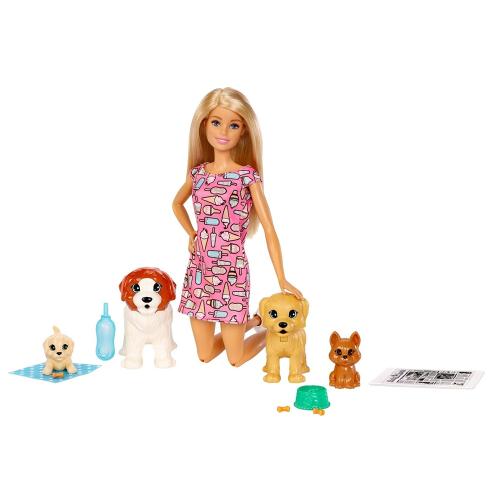Кукла Барби и щенки Barbie Mattel FXH08 фото 3