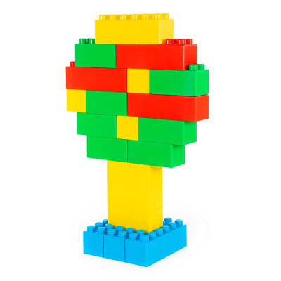 Конструктор для малышей Строитель XL 27 элементов Полесье 93664 2