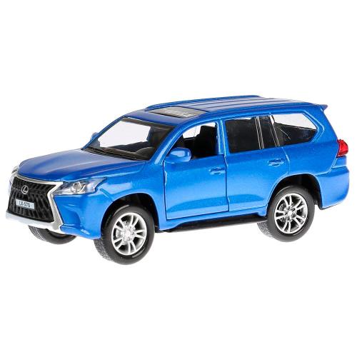 Металлическая инерционная машина Lexus LX-570 Технопарк LX570-BU-SL
