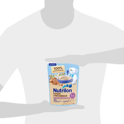 Каша безмолочная гречневая 180г Nutrilon фото 2