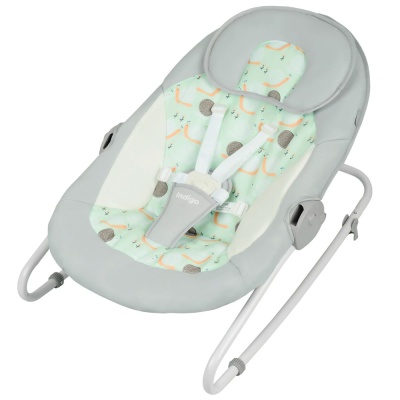 Электронные качели Fresh 0-15 кг 12 мелодий 5 скоростей Indigo зеленый 5 Электронные качели Fresh 0-15 кг 12 мелодий 5 скоростей Indigo зеленый 5