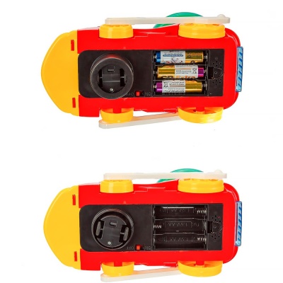 Паровозик музыкальный с аквариумом Elefantino IT107148
