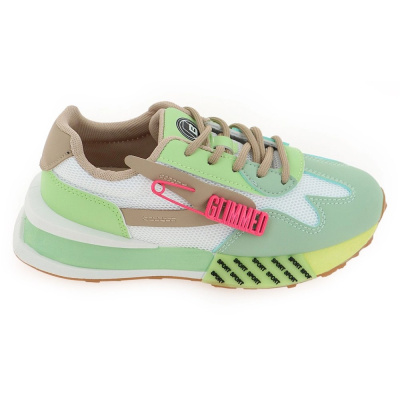 Кроссовки школьные Baden KPJ004-030 зелёный 03