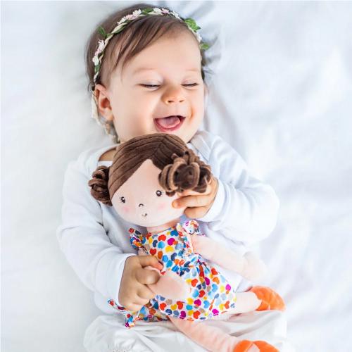 Мягкая кукла Lena BabyOno 1157 фото 2