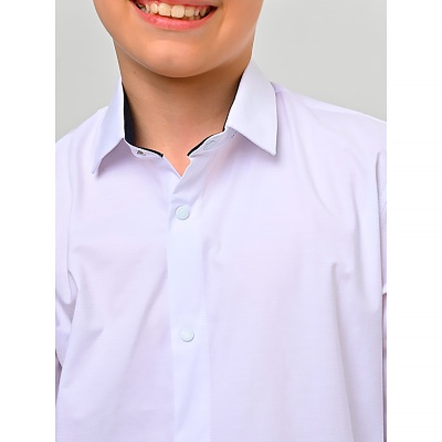 Рубашка школьная для мальчика Cegisa 4976 белая 2