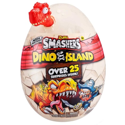 Игровой набор Smashers Dino Island Большое яйцо Zuru 7487