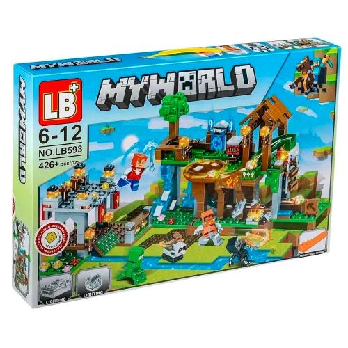 Конструктор Майнкрафт My World Сражение в деревне LB+ LB593 фото 2