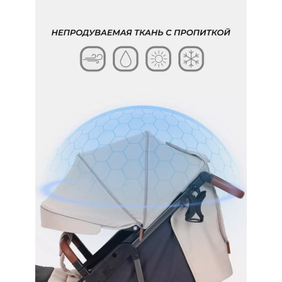 Коляска прогулочная Rant Vega RA057 Beige