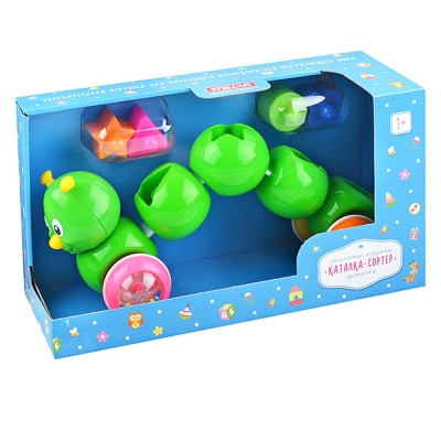 Каталка-сортер Гусеничка Stellar 1392