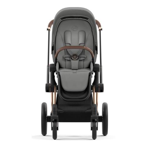Коляска 2 в 1 Cybex Priam IV Rosegold Mirage Grey фото 10