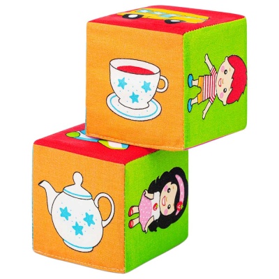 Мягкие кубики «Мякиши» Найди пару Мякиши 591