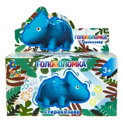 Головоломка динозавр Стиракозавр 1Toy Т22437 5