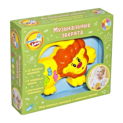 Развивающая игрушка Музыкальные зверята Dream Makers 6001A