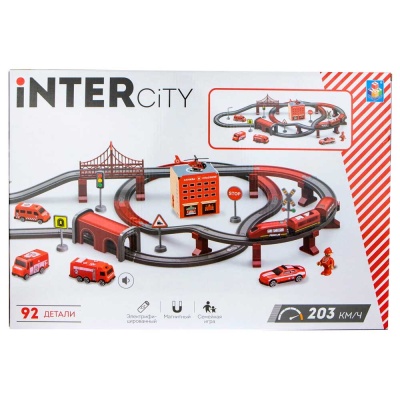 Железная дорога InterCity Megapolis Служба спасения 1Toy Т20834