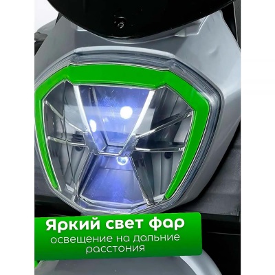 Детский электрический трехколесный мотоцикл FB-6189 green ПП100006380 4