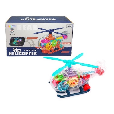 Игрушка Прозрачный вертолет Gear Electric Helicopter 0713