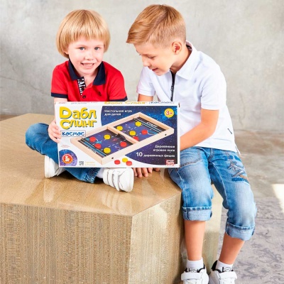 Настольная игра Дабл Слинг Космос мини Десятое Королевство 02379