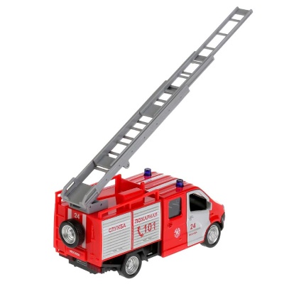 Коллекционная машинка Газель Next Пожарная Технопарк NEXTFIR-15SL 4