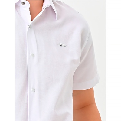 Рубашка школьная для мальчика Cegisa 4911 белая 3