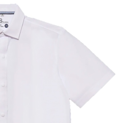 Рубашка школьная для мальчика Deloras C71855S белая 2