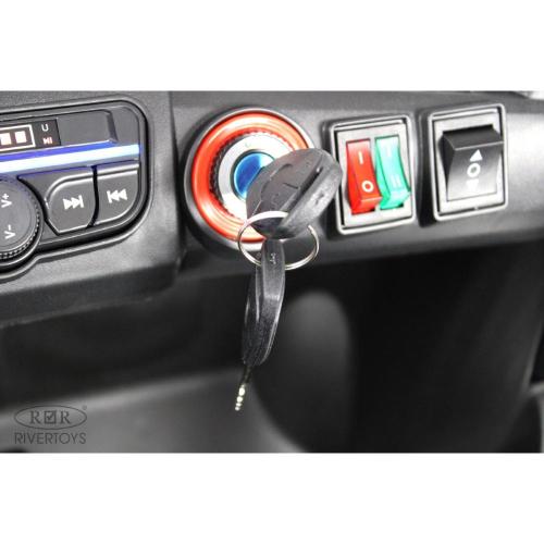 Детский электромобиль RiverToys C777CC красный фото 21