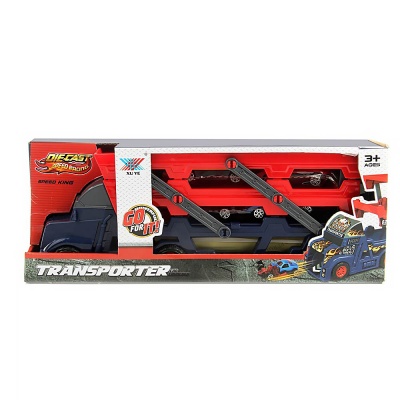 Автовоз с машинками и пусковым устройством Veld Co 131406