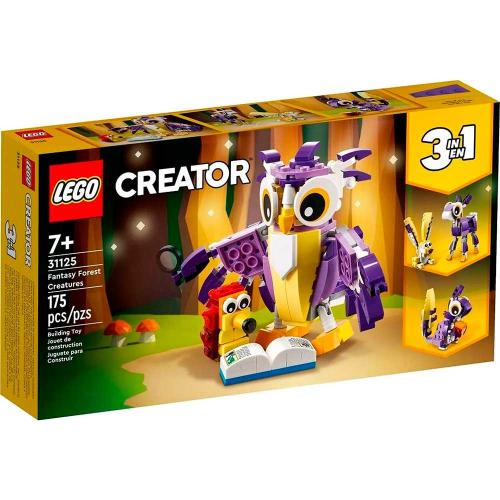 Конструктор Lego Creator 31125 Удивительные лесные обитатели фото 8