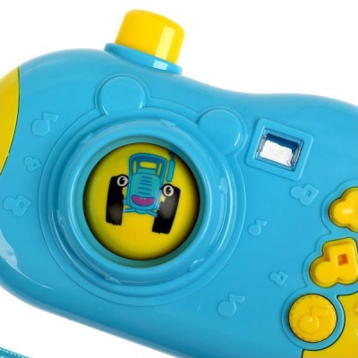 Развивающая игрушка Музыкальный фотоаппарат Синий Трактор Умка 2008Z183-R