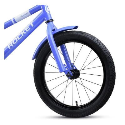 Велосипед двухколёсный 16 Rocket Gloss 16.GLOSS.LI.25 сиреневый 04