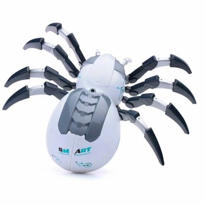 Паук радиоуправляемый эффект дыма световые звуковые эффекты Дарите радость UT0072 белый