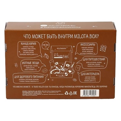 Подарочный набор MilotaBox Capybara Box iLikeGift MB128