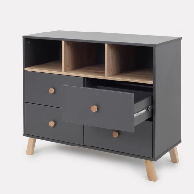 Комод пеленальный Rant Vester 1000/4 Moon Grey