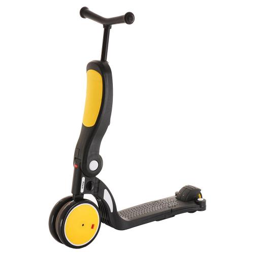 Трёхколёсный самокат Pituso HD-200-Yellow жёлтый фото 5