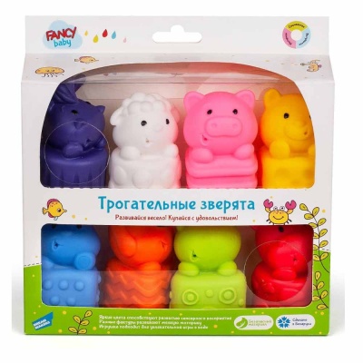 Игрушки для купания Трогательные зверята ANI08 2