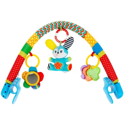 Дуга на коляску Зайка Умка TE8451-RABBIT