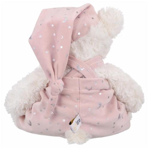 Мягкая игрушка Мишка в розовом ночном колпаке и комбинезоне 20 см Relana RL24057-20 фото 4