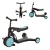 Трёхколёсный самокат Pituso HD-200-Blue голубой