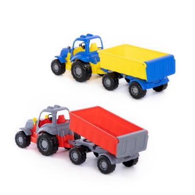 Трактор с прицепом Силач № 1 Полесье 44952-1