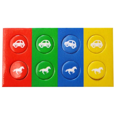 Игры магнитные Большие гонки Скачки Десятое Королевство 03586`