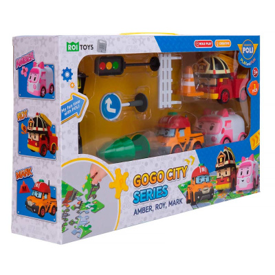 Игровой набор Городская служба Robocar Poli Silverlit ZR-913 4