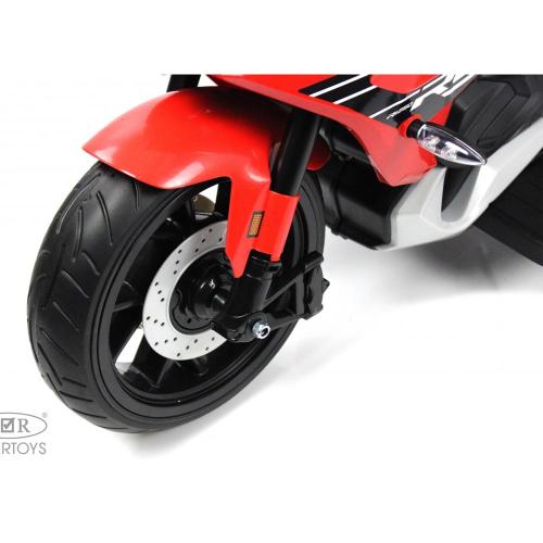 Электромотоцикл детский RiverToys Z333ZZ фото 11