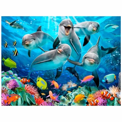 Стерео пазл Prime 3D 13522 Дельфиний восторг