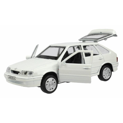 Машинка металлическая Lada-2114 Samara Технопарк 2114-12-WH (72) 04