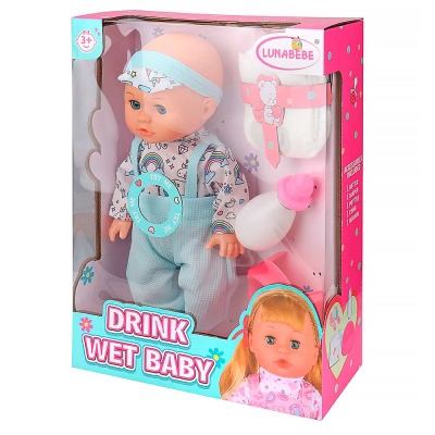 Пупс Малышка 33 см функциональный Рыжий кот 2072455 5