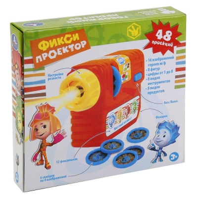 Развивающий музыкальный проектор Фиксики Умка FDE005-R3