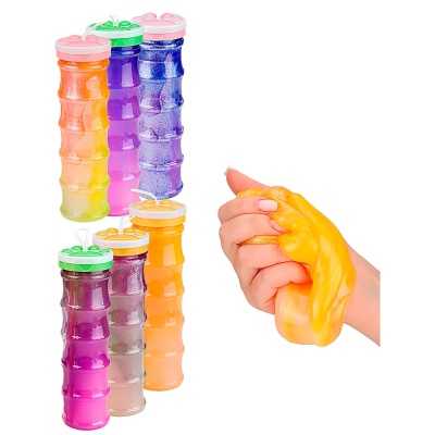 Слайм Лапка с блёстками Рыжий кот ИСМ-3500 1