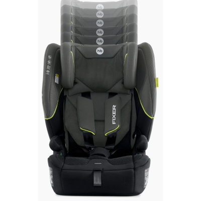 Автокресло Happy Baby Fixer deep olive 03