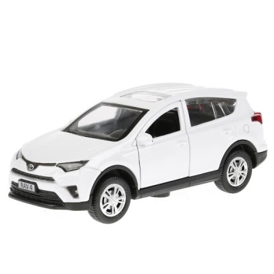 Металлическая инерционная машинка TOYOTA RAV4 12 см Технопарк RAV4-WH 1