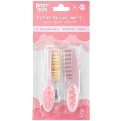 Щёточка расчёска и гребешок Roxy-Kids RBH-001-R 4